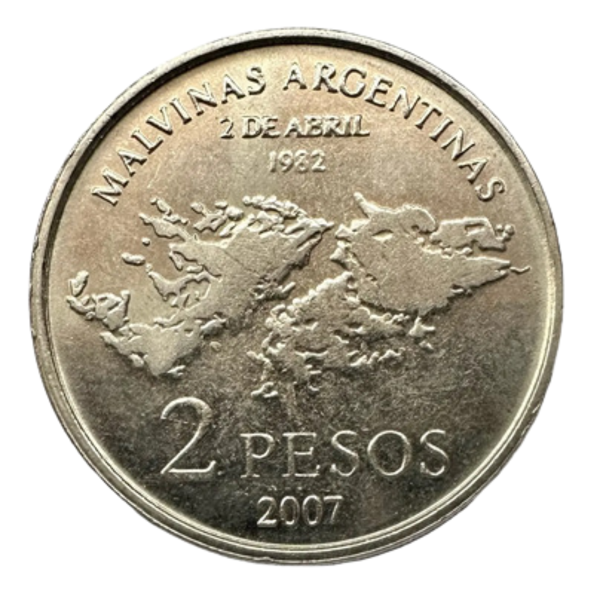2 Pesos Malvinas Argentinas